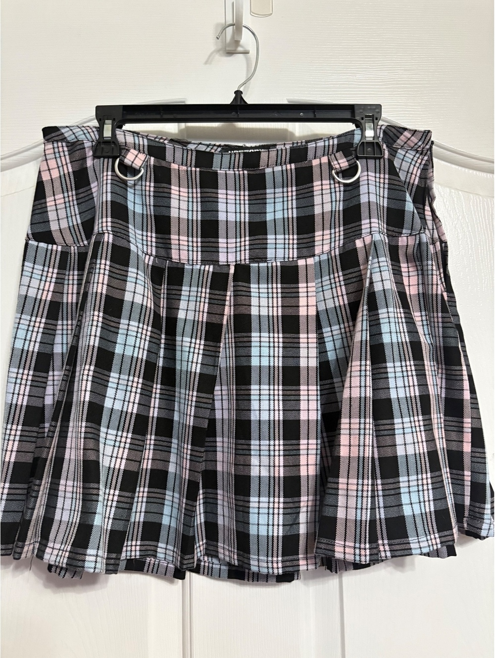 HOT TOPIC Plaid Mini Skirt XL